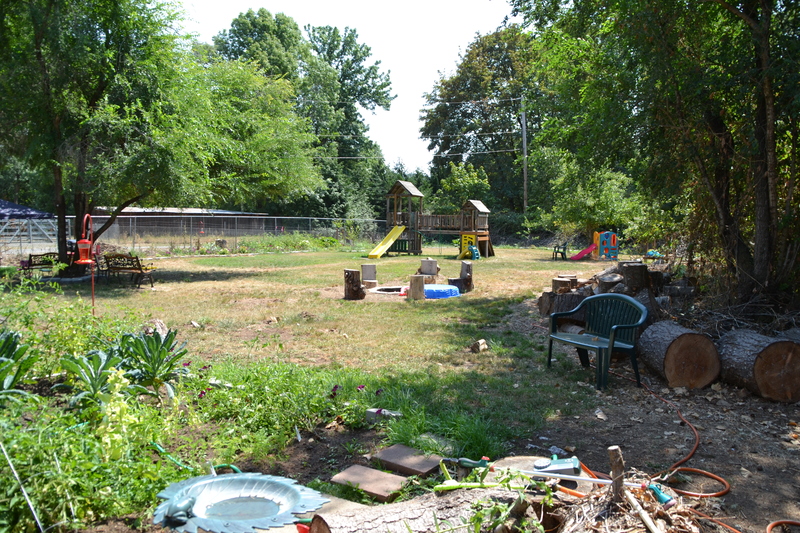 Picnic Area from southwest corner of cottage.