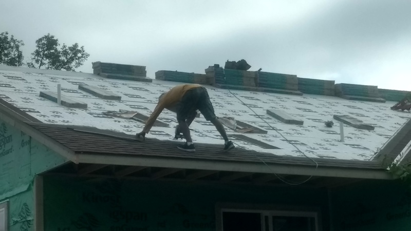 Roofers roofing.