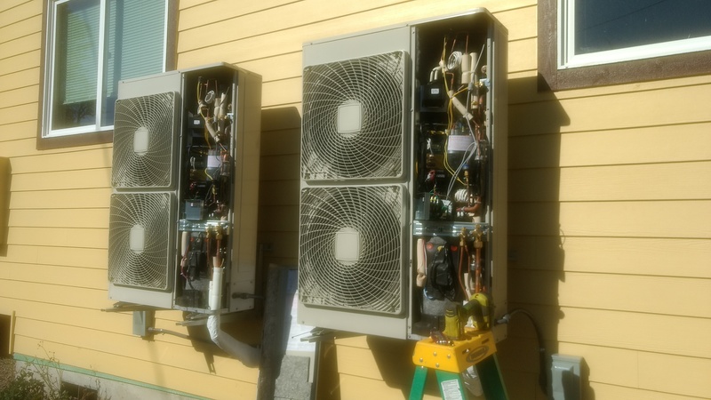 HVAC external units. There are these two on the outside of the house, and 13 on the inside of the house.