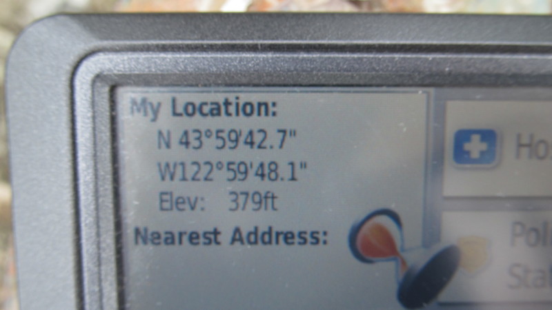 GPS n42.7 w48.1 at Well. Multiple shots to check stability.