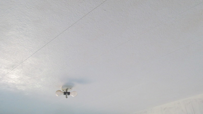 Exciting picture, but it is the finished ceiling.