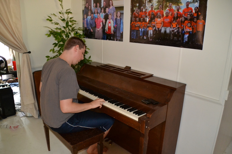 A piano came from Joseph's house.