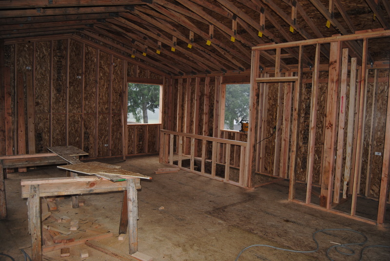 Lois's Loft, looking across the middle to the southeast corner. Storage room is visible.