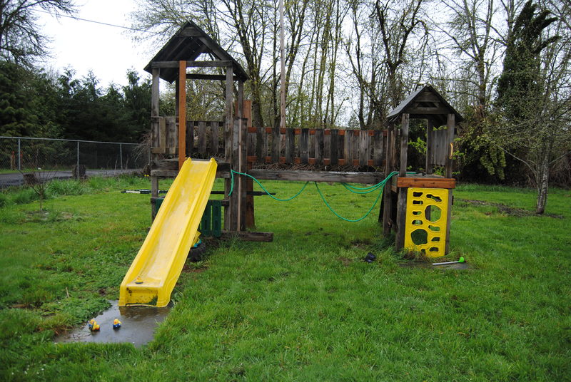 Picnic area play structure.