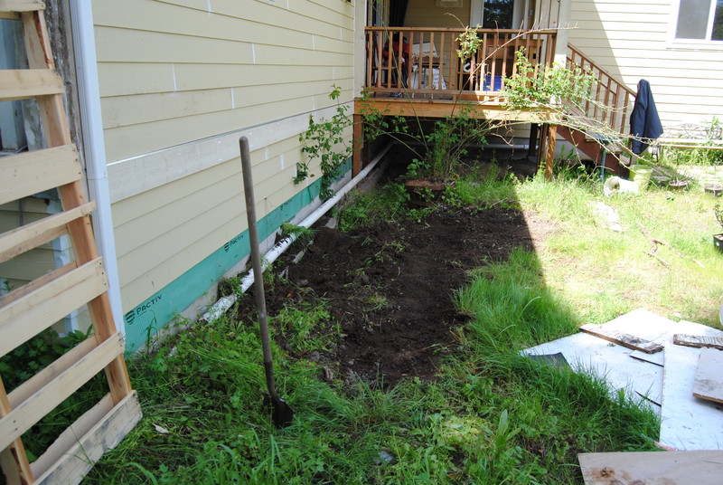 Garden bed from another angle.