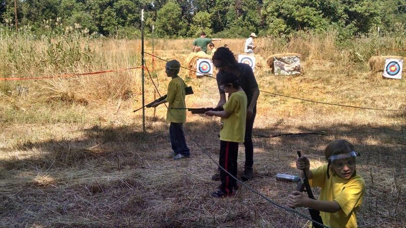 More archery time.