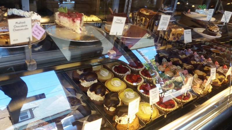 Lots of cakes to choose from.