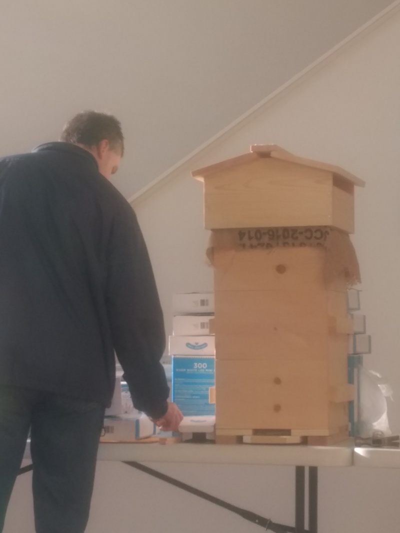 Hive Mentality: Joseph assembles our second beehive, using a different design principle than the first one.