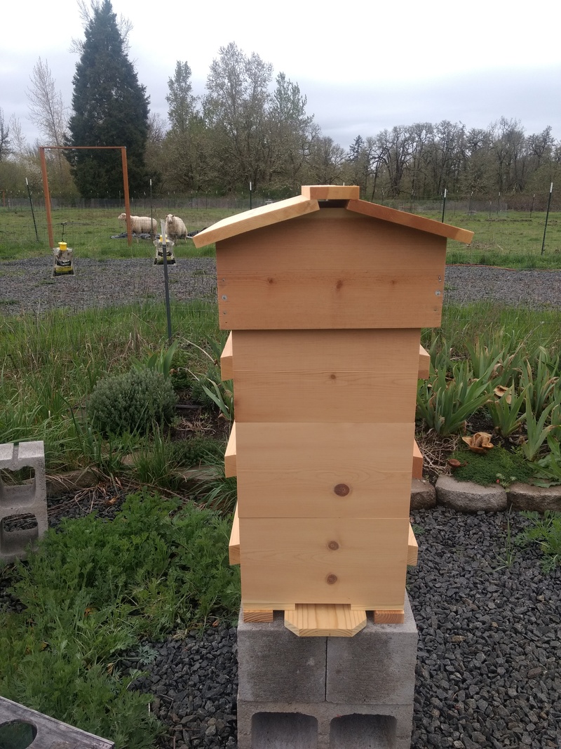 Warre super beehive, new in 2017