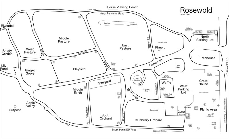 Newly updated map of Rosewold.