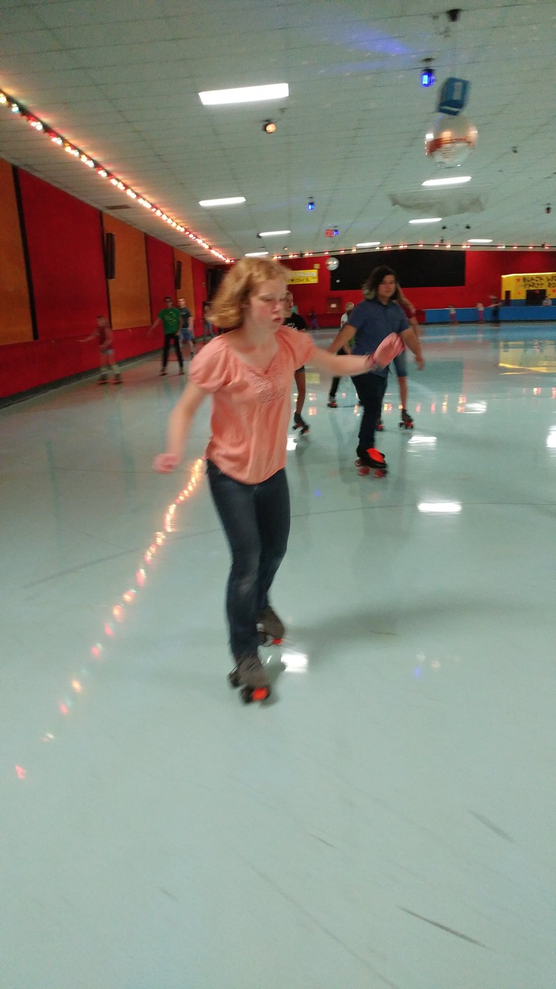 Roller Skating.