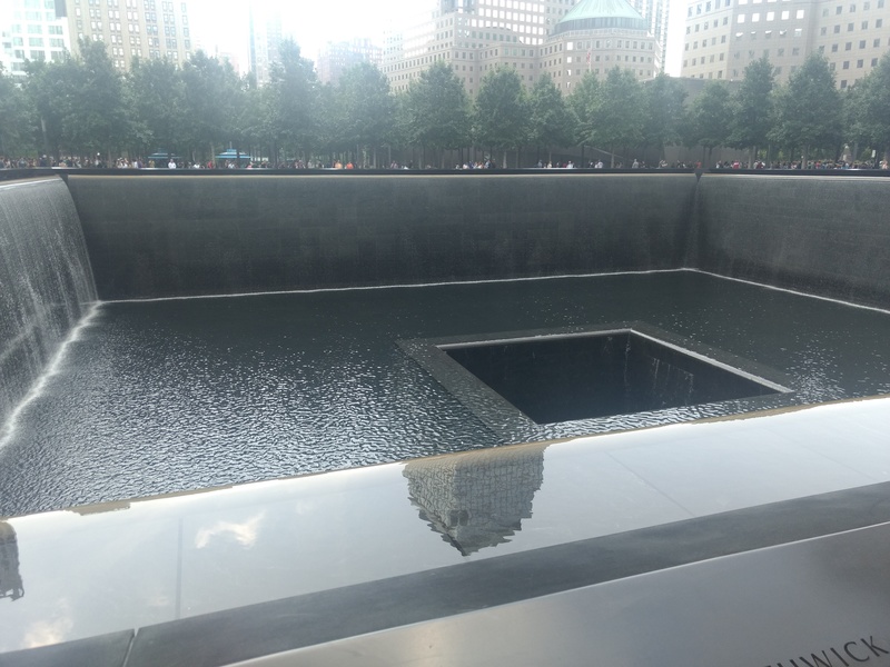 Ground Zero memorial.