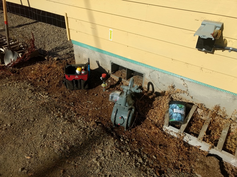 NW Natural Installation: Meter loose.