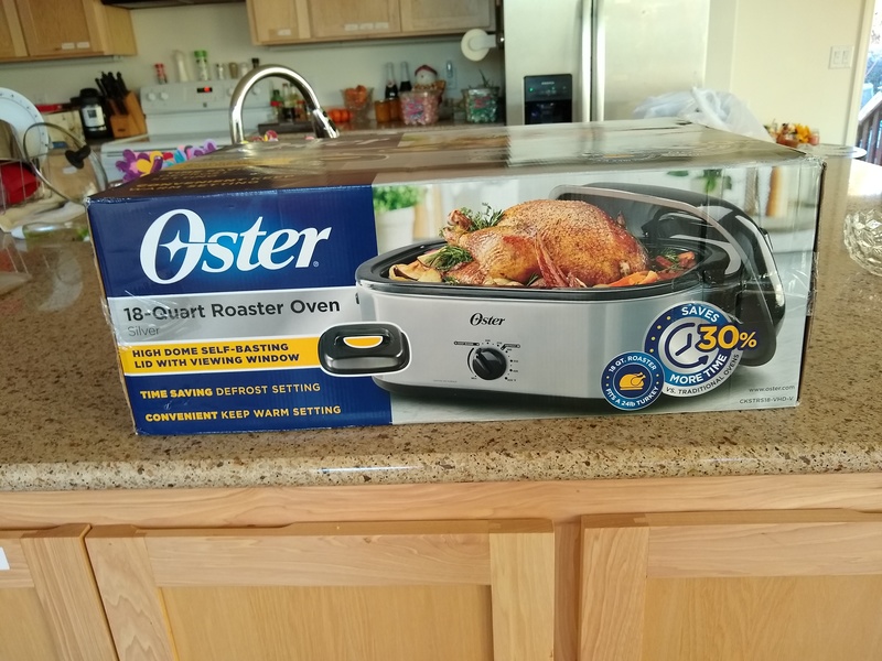 Lois bought a Turkey Roaster Oven.