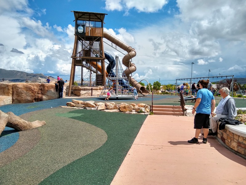 Ben and Don at seq2 Wardle Fields Regional Park in Bluffdale UT