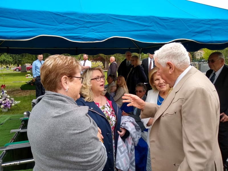 Jay Dee Hendricks burial. Provo City Cemetary.