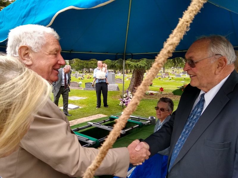 Jay Dee Hendricks burial. Provo City Cemetary.