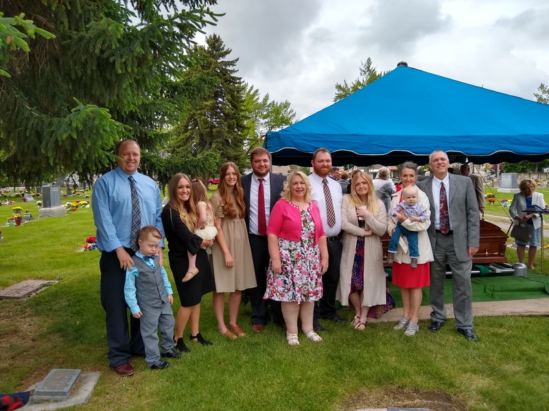 Jay Dee Hendricks burial. Provo City Cemetary.