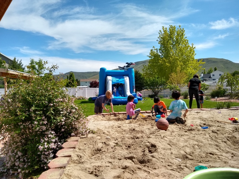 Adele Birthday Party Herriman UT: Sand Box.