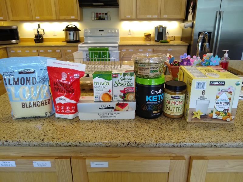 Lois's Keto Diet Purchases. Will any of them help? Time will tell.