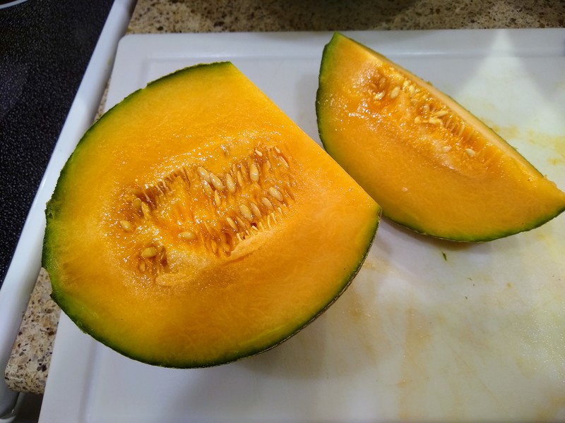Lois thought this cantaloupe tasted amazing and was sad that it isn't on a keto diet.