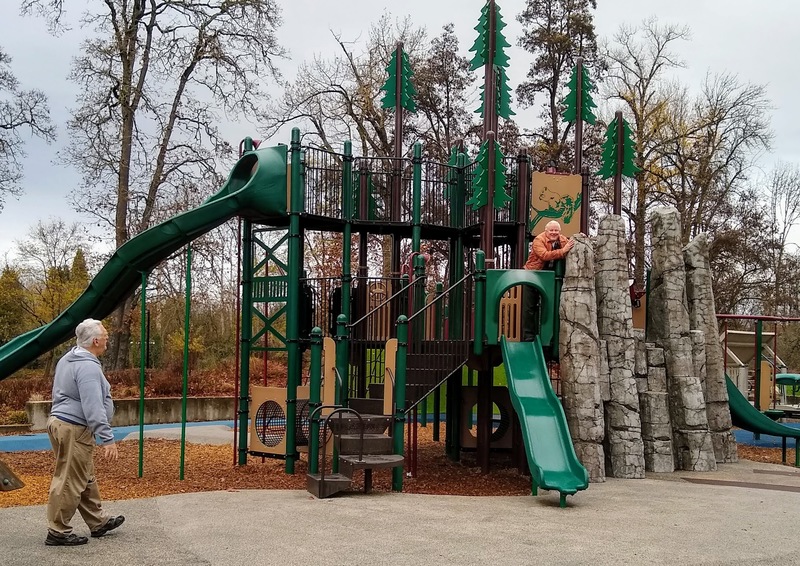 Riverplay Park has fun playground equipment.