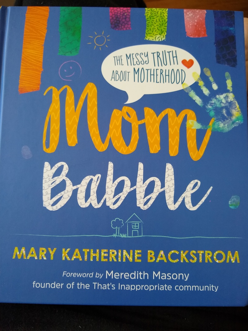 I listen to Mary Katherine's blog live sessions. She is so funny. So I decided to buy her first book. I am reading it to Don.