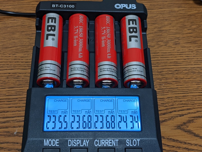 Don's new hobby seems to be testing batteries. :-)
