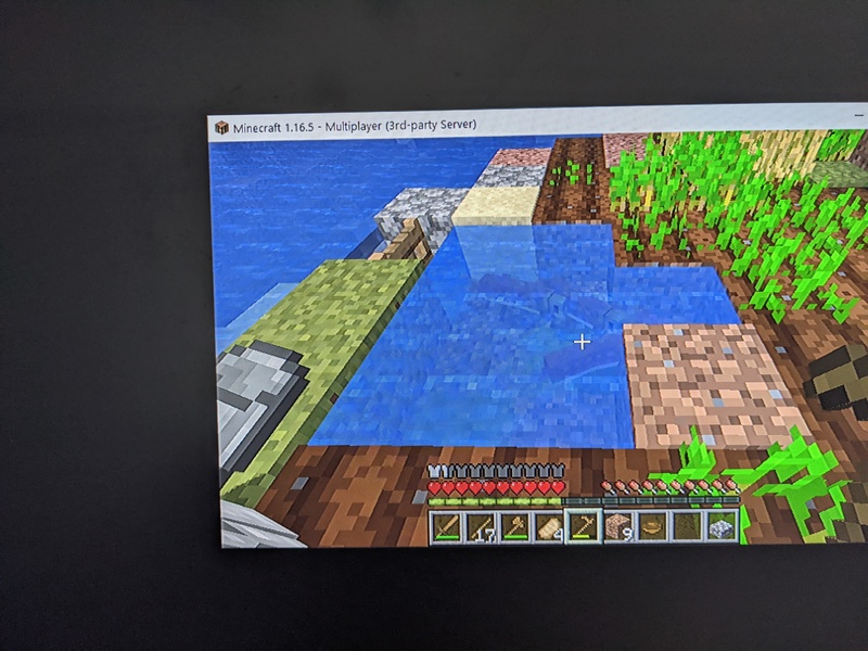Minecraft: Lois has a fish pond. (Come join us!)