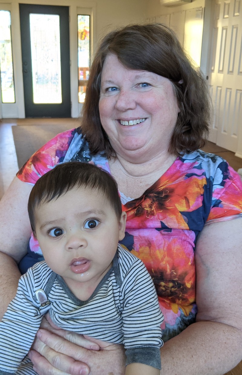 Wycliffe and Grandma Lois.