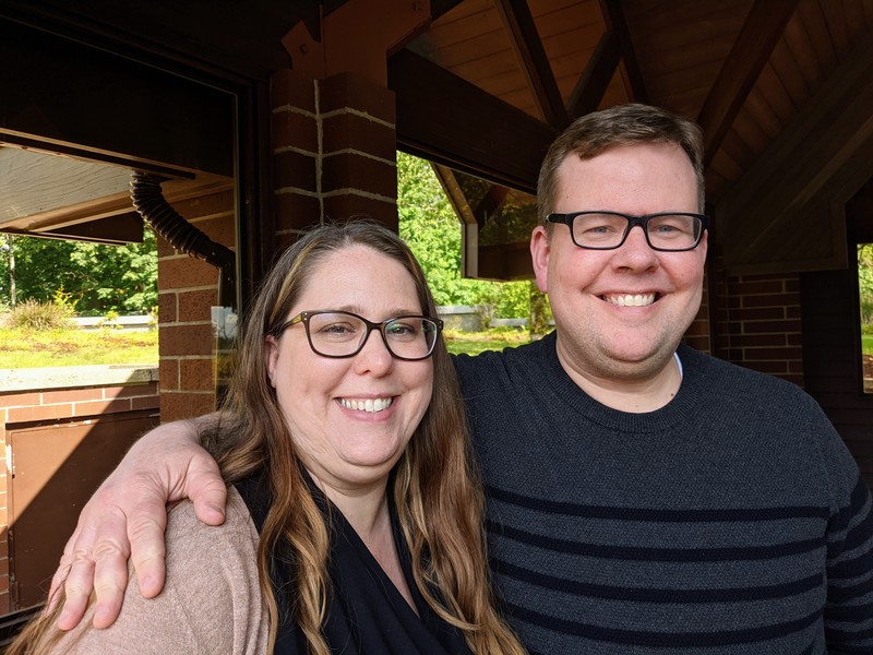 Vesta Sundstrom memorial: Bethany, Aaron.