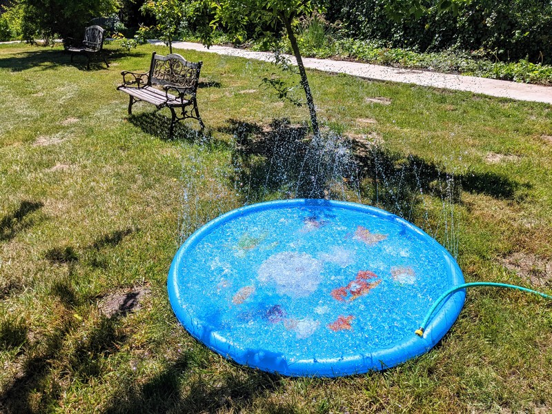 Memorial Day Picnic Prep: Splash Pad.