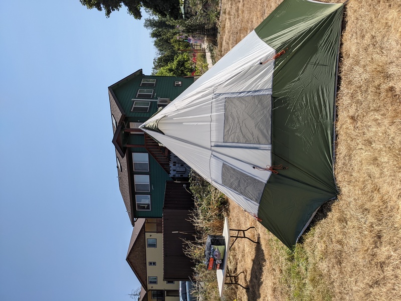 Boys' teepee tent.