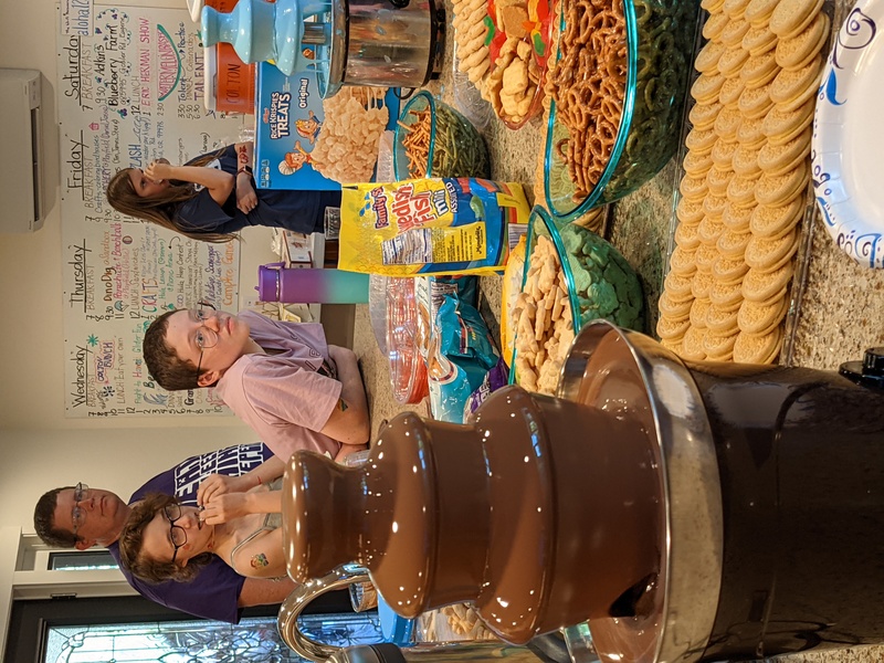 Chocolate Fountain.