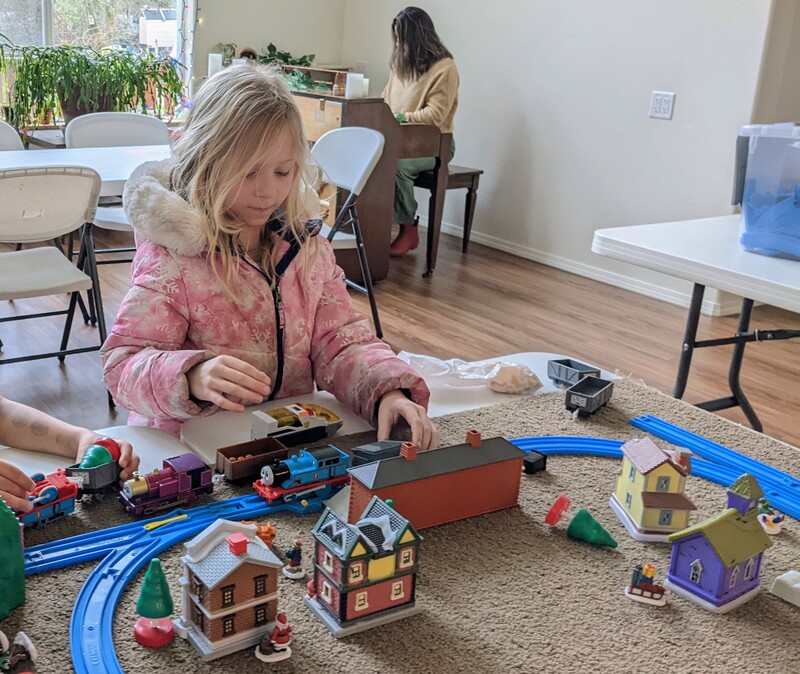 Playing with trains