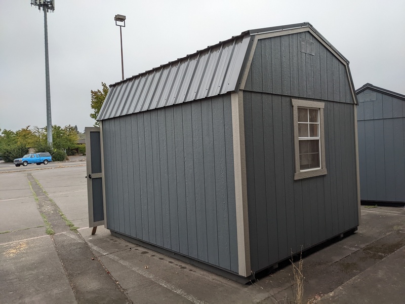 Gray Barn, Back Side, Right Profile.