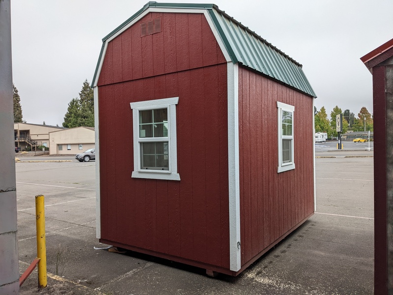 Red Barn, Left Window, Back Window.