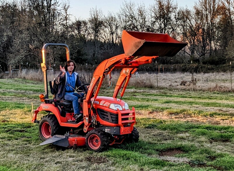 Alex likes to earn money by mowing. He said it was cold.