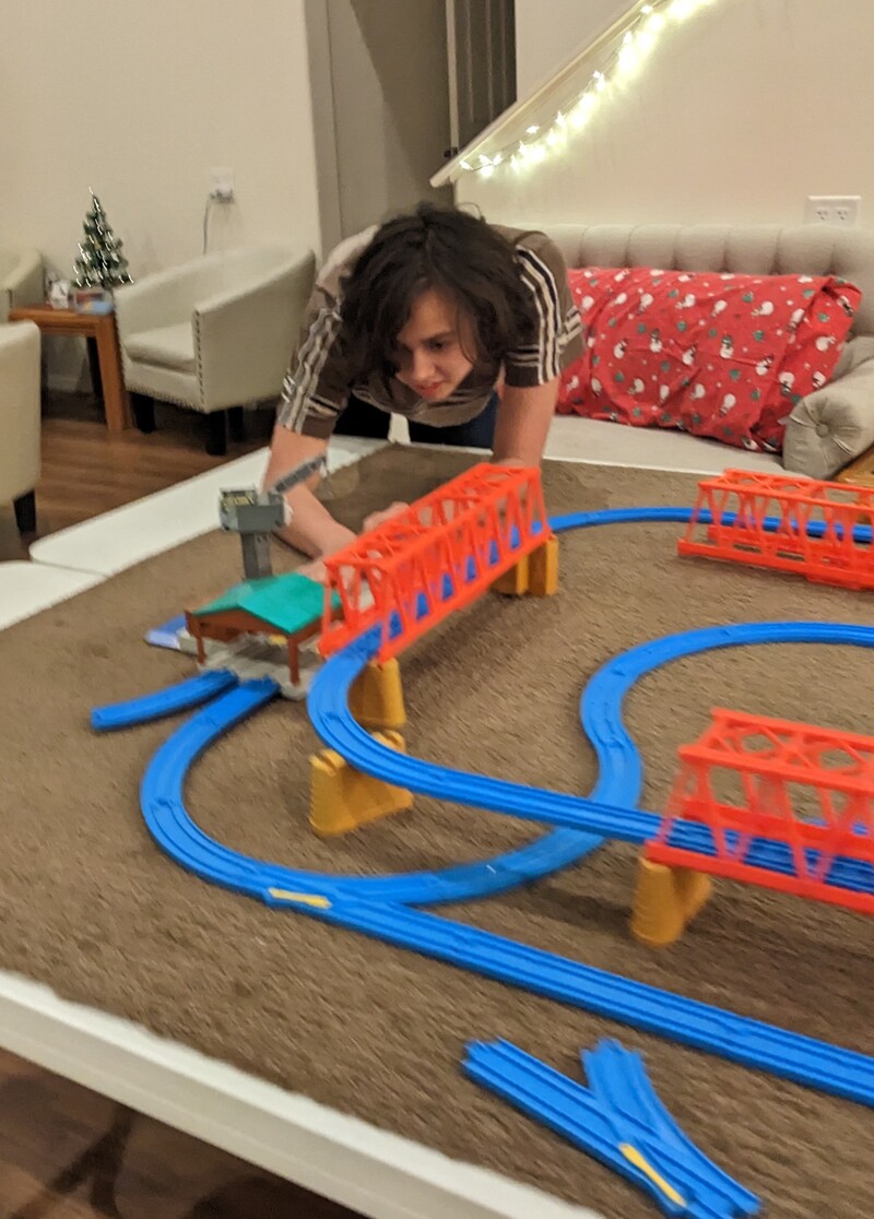 Trains. Alex