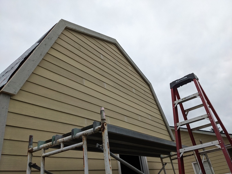 B2 back siding and trim.