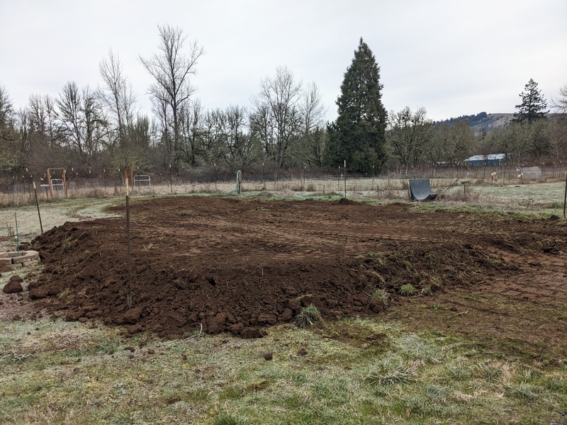 Joseph's greenhouse pad.