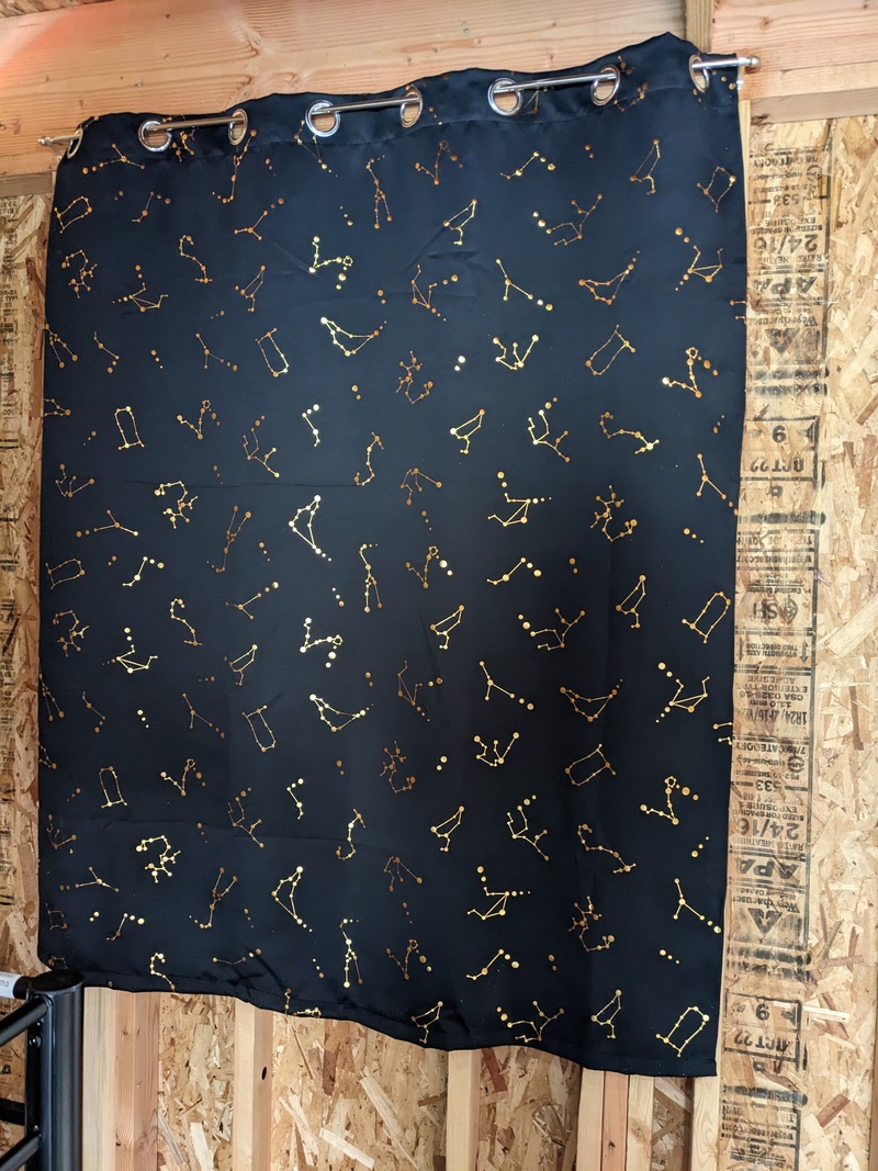 B2 constellation blackout curtains