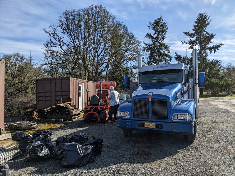 Tractor repair.