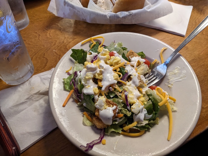 Texas Roadhouse house salad