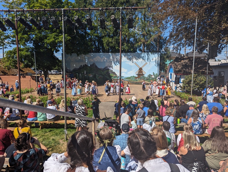 Dancers at Scandinavian Festival in Junction City OR