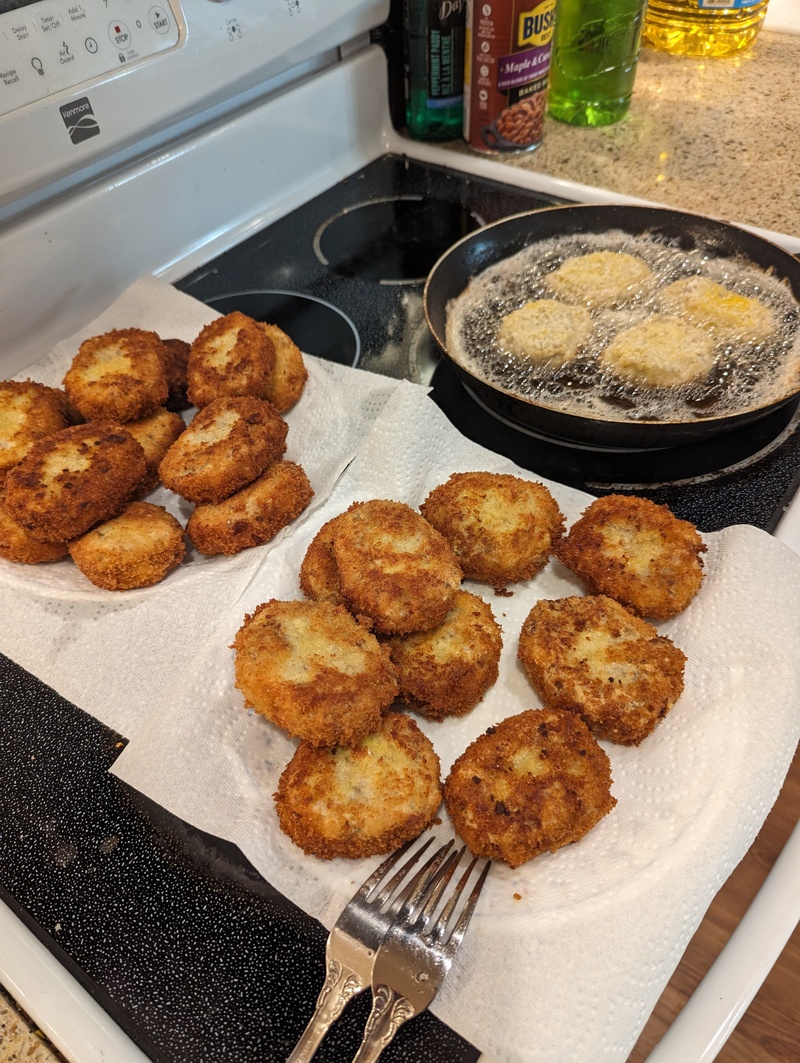 Joseph made Korokke.