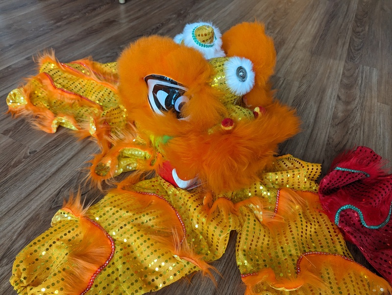 Lion Costumes: Gold/Orange