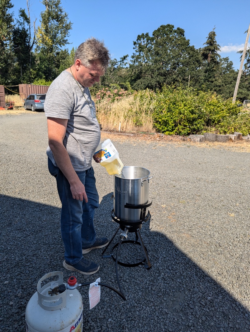 Deep fried turkey