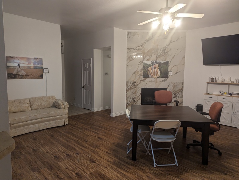 Family Room with couch.