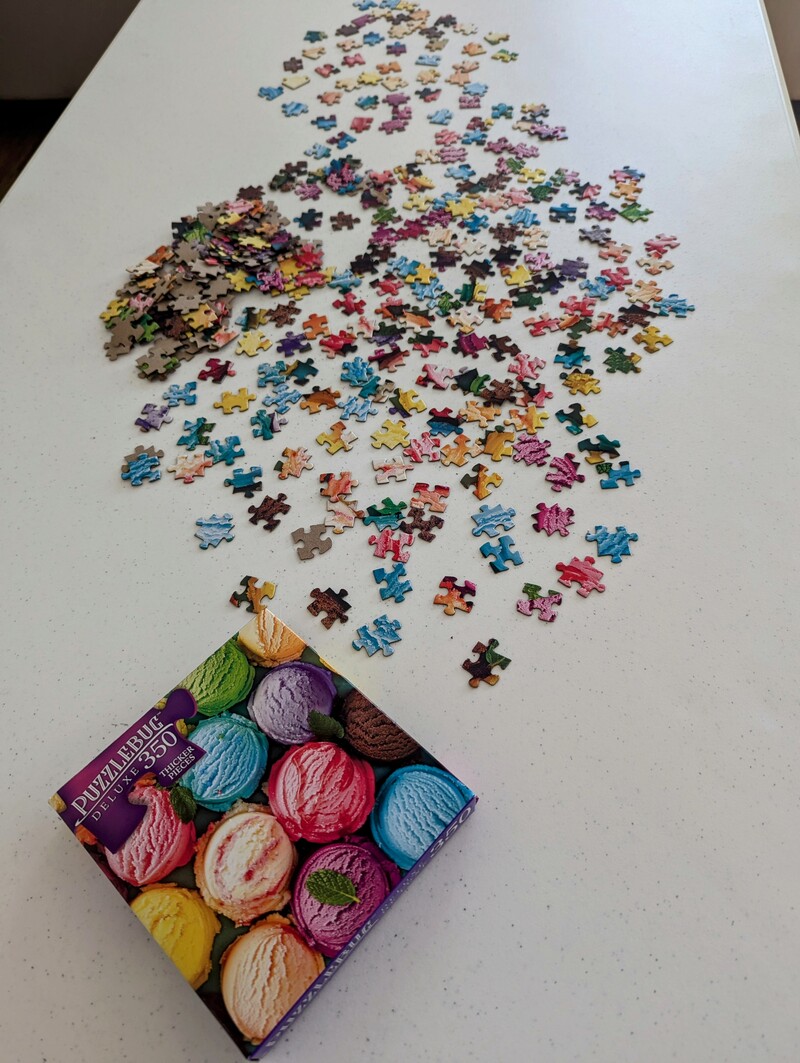 Lois celebrates the Ice Cream social with a puzzle.